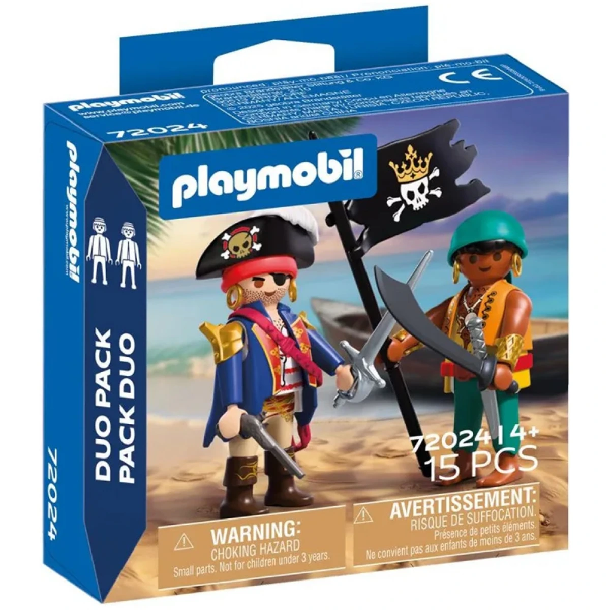 PLAYMOBIL DUOPACK ΠΕΙΡΑΤΕΣ 72024
