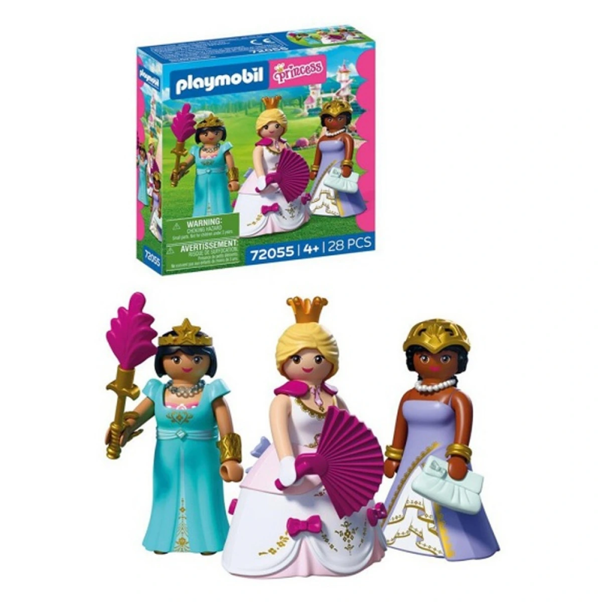 PLAYMOBIL ΤΡΕΙΣ ΠΡΙΓΚΙΠΙΣΣΕΣ 72055
