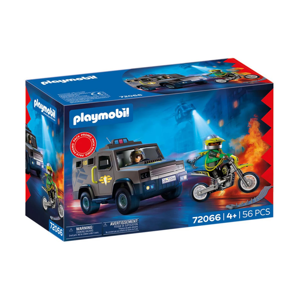 PLAYMOBIL ΟΧΗΜΑ ΟΜΑΔΑΣ ΕΙΔΙΚΩΝ ΑΠΟΣΤΟΛΩΝ 72066