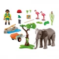 PLAYMOBIL ΦΡΟΝΤΙΣΤΗΣ ΖΩΟΛΟΓΙΚΟΥ ΠΑΡΚΟΥ ΜΕ  ΕΛΕΦΑΝΤΑ 72068