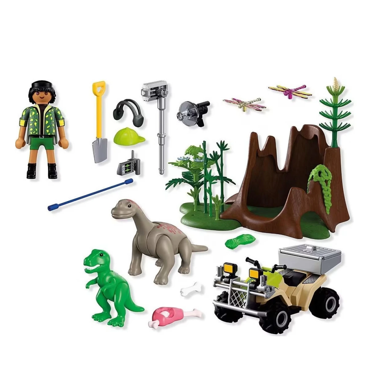 PLAYMOBIL ΕΞΕΡΕΥΝΗΣΗ ΣΤΗΝ ΚΡΥΨΩΝΑ ΤΩΝ ΔΕΙΝΟΣΑΥΡΩΝ 72069