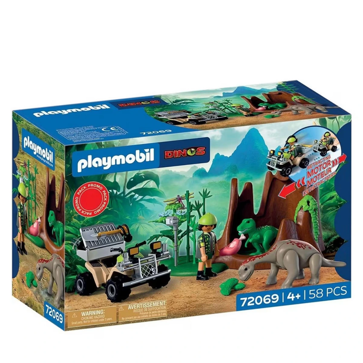 PLAYMOBIL ΕΞΕΡΕΥΝΗΣΗ ΣΤΗΝ ΚΡΥΨΩΝΑ ΤΩΝ ΔΕΙΝΟΣΑΥΡΩΝ 72069