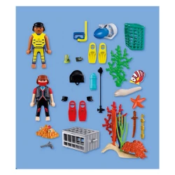 PLAYMOBIL ΥΠΟΒΡΥΧΙΑ ΕΠΙΧΕΙΡΗΣΗ ΑΣΤΥΝΟΜΙΑΣ 72078