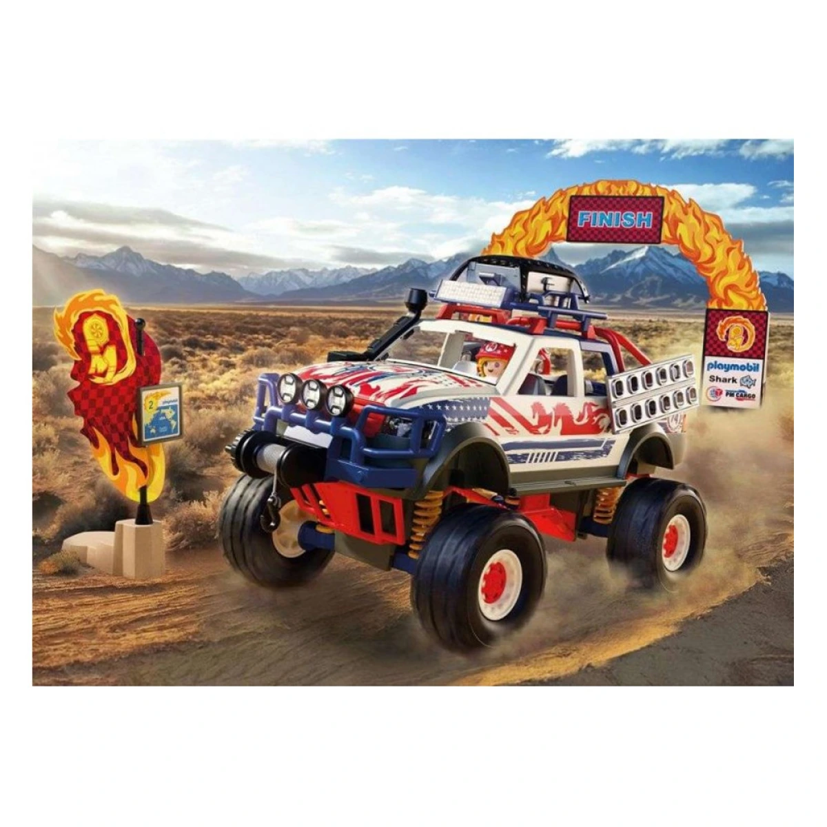 PLAYMOBIL ΦΟΡΤΗΓΟ 4Χ4 ΠΑΝΤΟΣ ΕΔΑΦΟΥΣ 72061