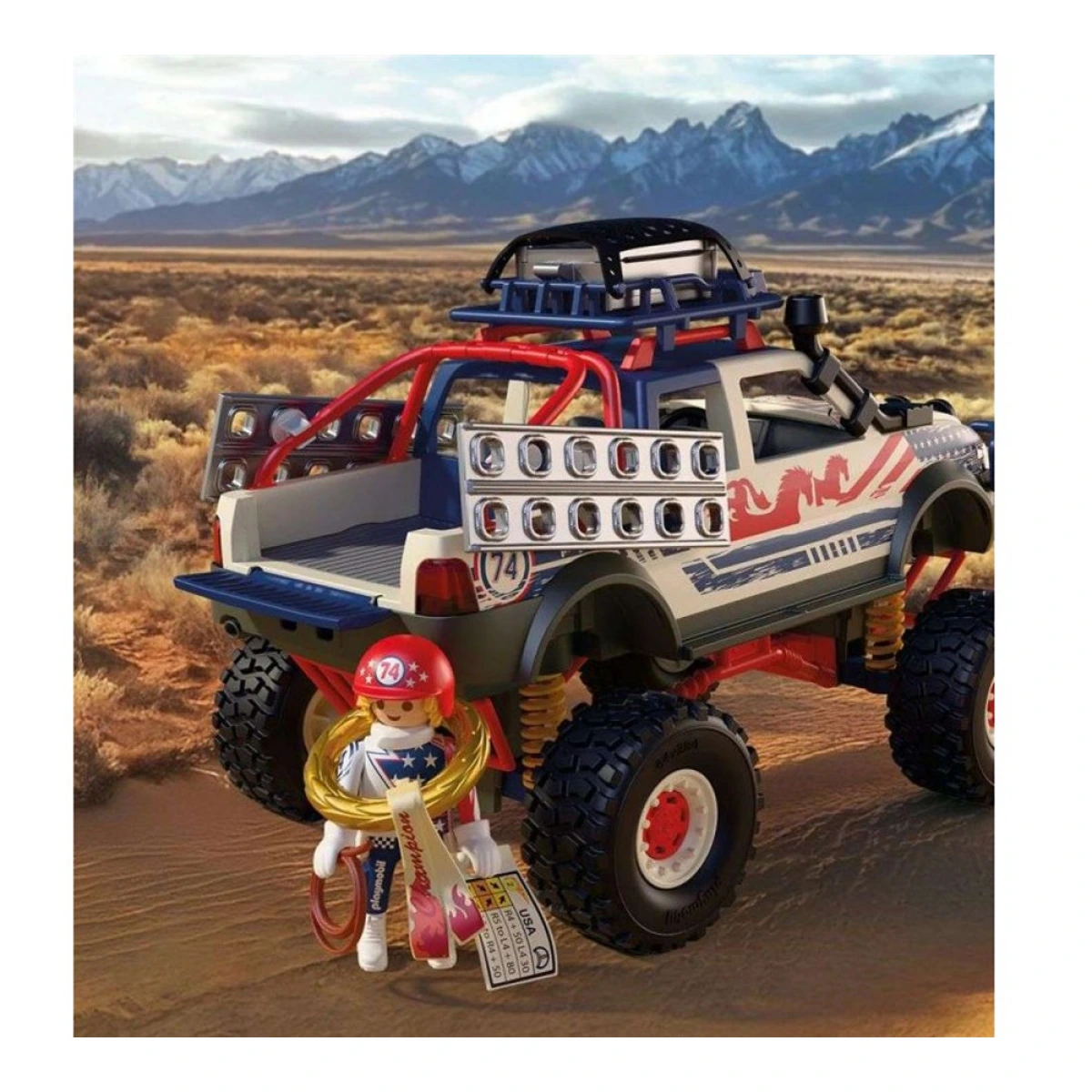 PLAYMOBIL ΦΟΡΤΗΓΟ 4Χ4 ΠΑΝΤΟΣ ΕΔΑΦΟΥΣ 72061