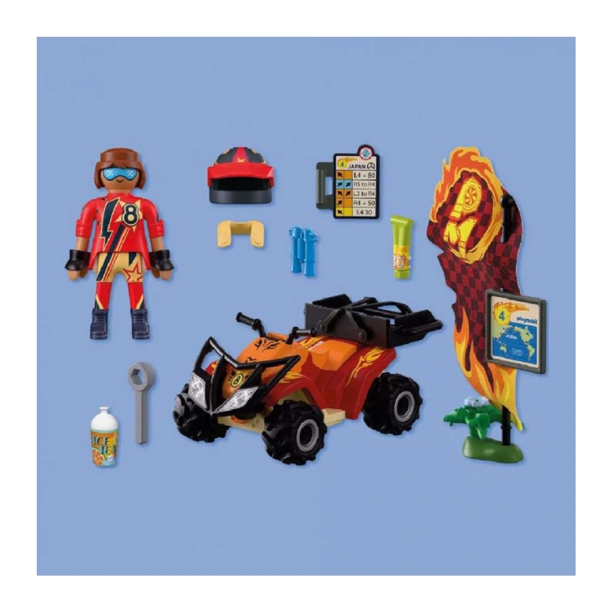 PLAYMOBIL ΟΧΗΜΑ ΕΙΔΙΚΩΝ ΔΙΑΔΡΟΜΩΝ 72064