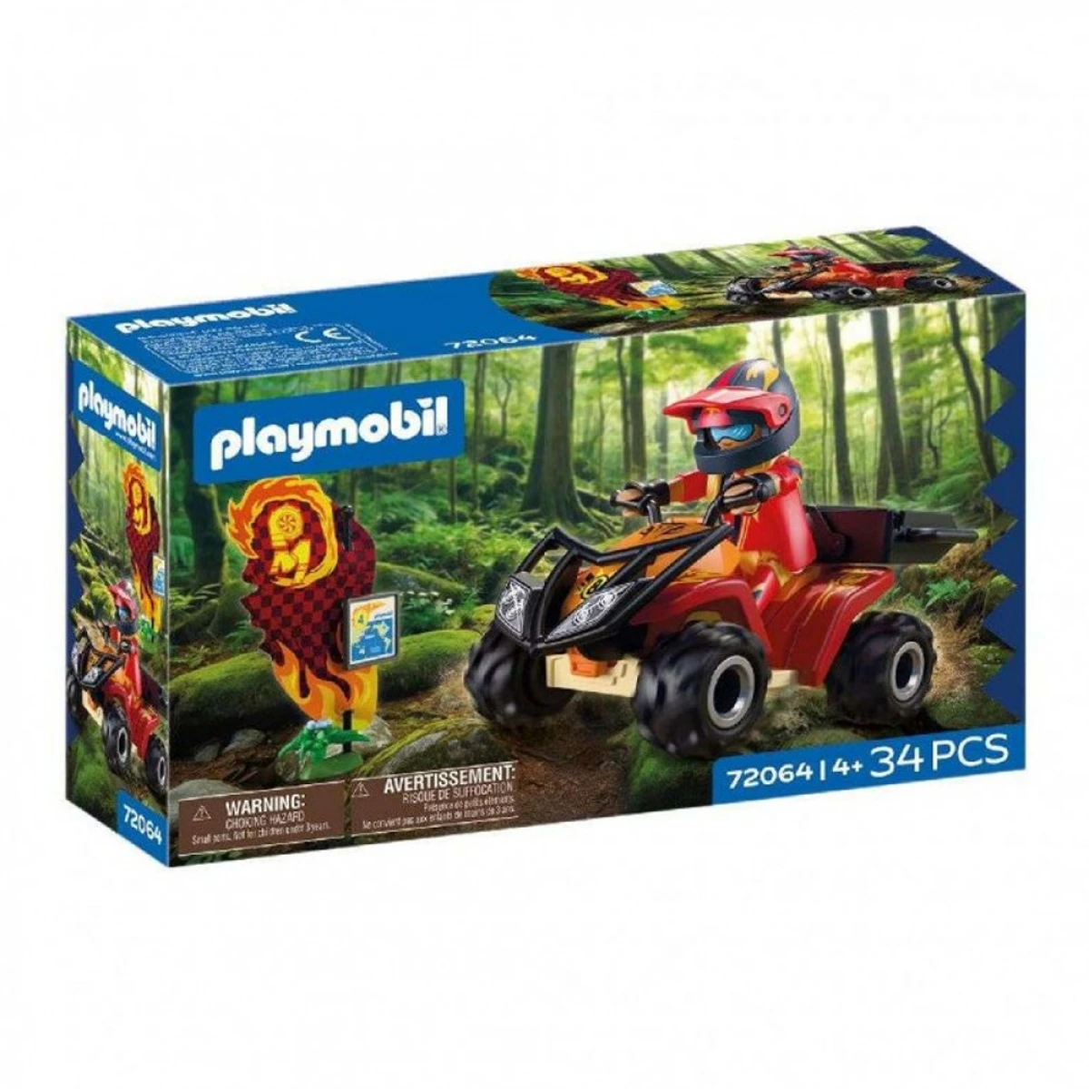 PLAYMOBIL ΟΧΗΜΑ ΕΙΔΙΚΩΝ ΔΙΑΔΡΟΜΩΝ 72064