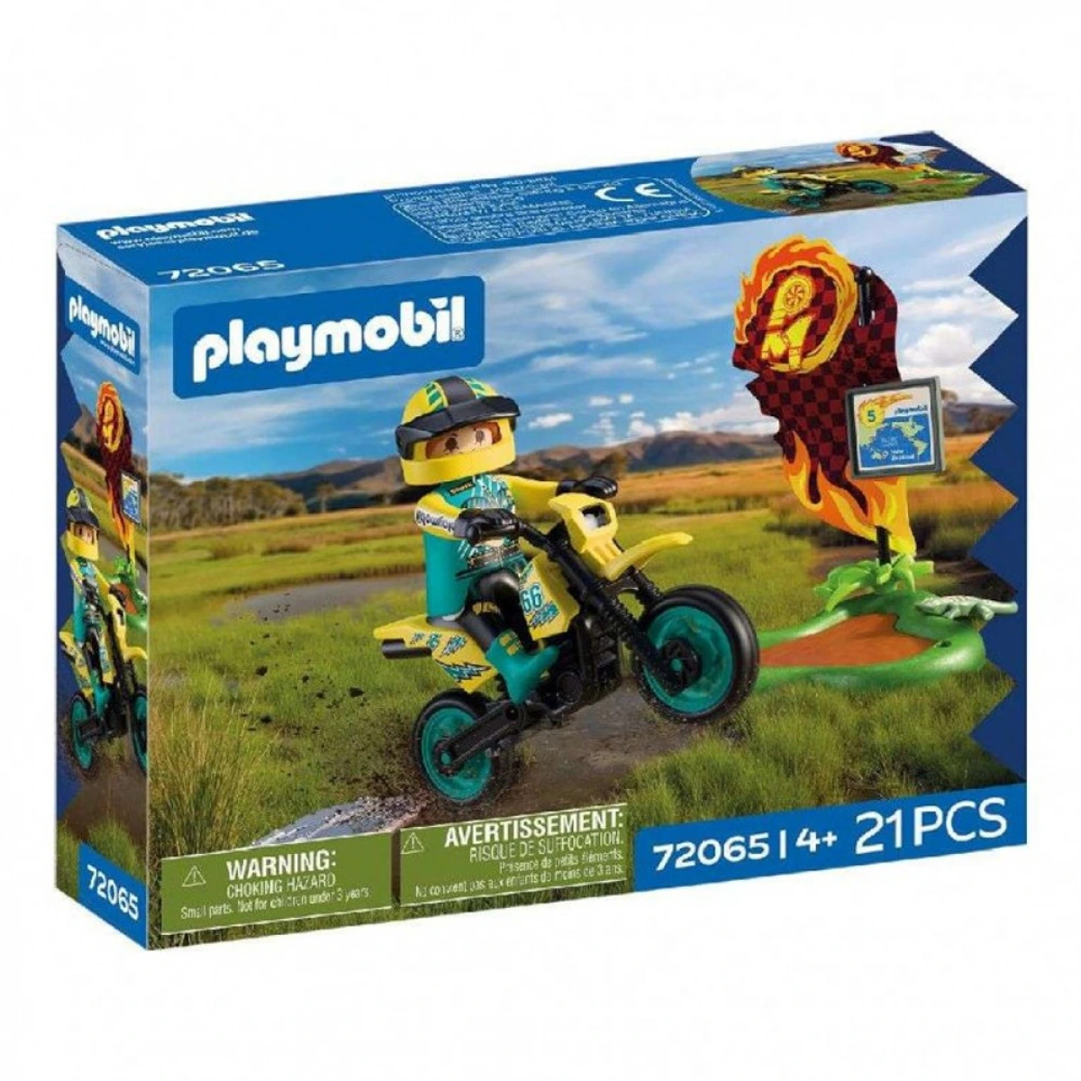 PLAYMOBIL ΜΟΤΟΣΙΚΛΕΤΑ  OFFROAD 72065