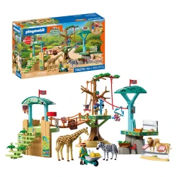PLAYMOBIL ΖΩΟΛΟΓΙΚΟ ΠΑΡΚΟ ΜΕ ΔΡΑΣΤΗΡΙΟΤΗΤΕΣ 72070