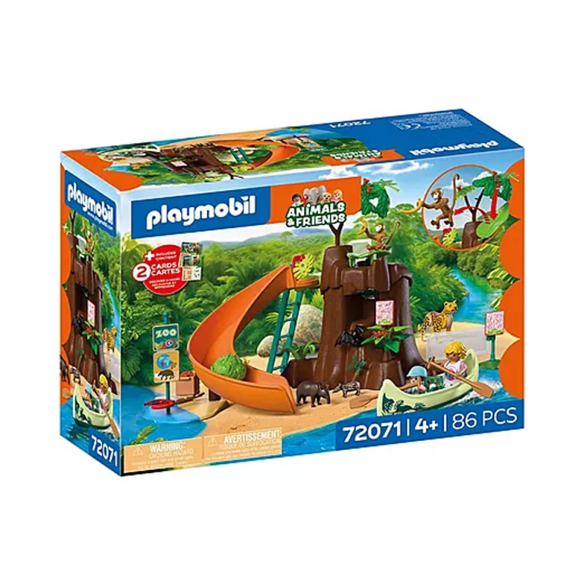 PLAYMOBIL ΔΙΑΣΚΕΔΑΖΩΝΤΑΣ ΣΤΟ ΖΩΟΛΟΓΙΚΟ ΠΑΡΚΟ 72071