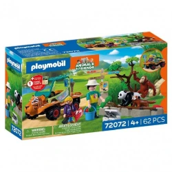PLAYMOBIL ΦΡΟΝΤΙΣΤΗΣ ΖΩΩΝ ΠΑΡΚΟΥ ΜΕ ΟΧΗΜΑ 72072