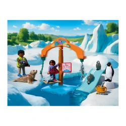 PLAYMOBIL PB ΕΞΕΡΕΥΝΩΝΤΑΣ ΤΑ ΖΩΑ ΤΩΝ ΠΑΓΩΝ  72073