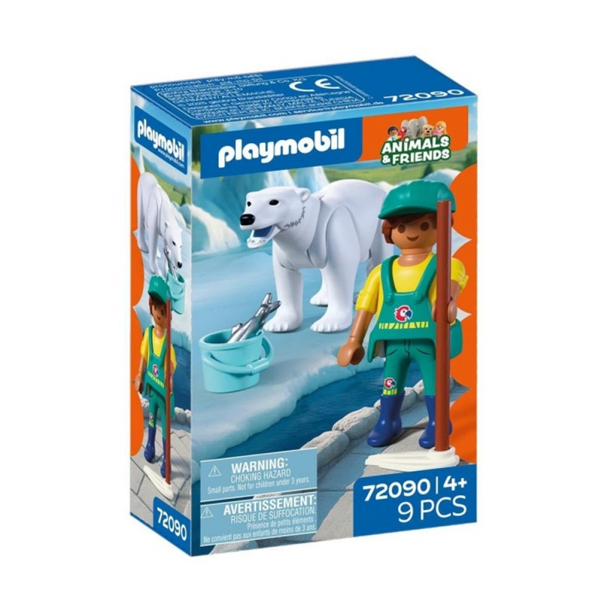 PLAYMOBIL PB ΠΟΛΙΚΗ ΑΡΚΟΥΔΑ ΚΑΙ ΦΡΟΝΤΙΣΤΗΣ  72090