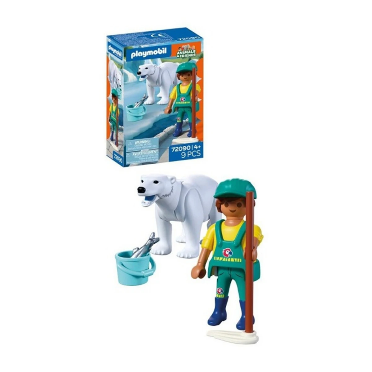PLAYMOBIL PB ΠΟΛΙΚΗ ΑΡΚΟΥΔΑ ΚΑΙ ΦΡΟΝΤΙΣΤΗΣ  72090