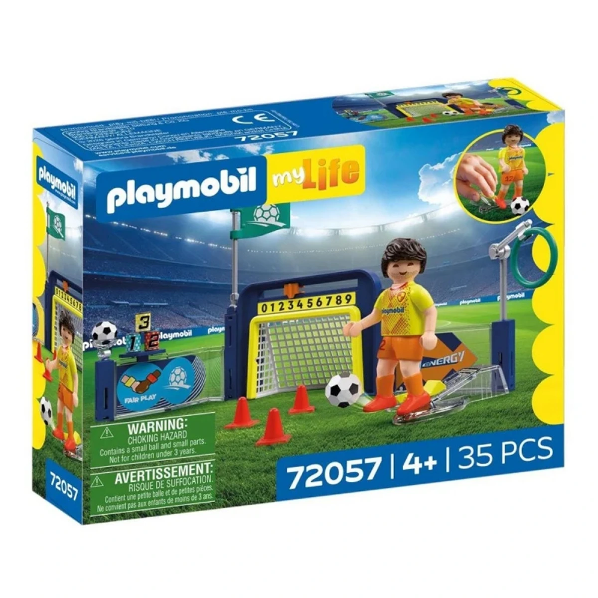 PLAYMOBIL PB ΣΕΤ ΠΡΟΠΟΝΗΣΗΣ ΠΟΔΟΣΦΑΙΡΟΥ  72057