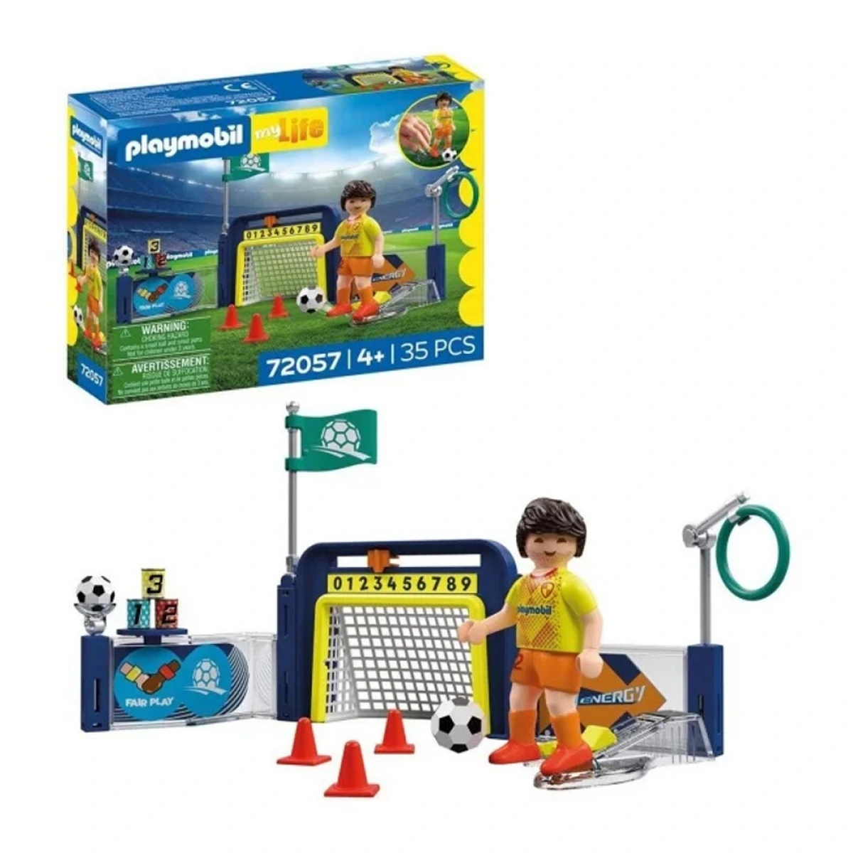 PLAYMOBIL PB ΣΕΤ ΠΡΟΠΟΝΗΣΗΣ ΠΟΔΟΣΦΑΙΡΟΥ  72057