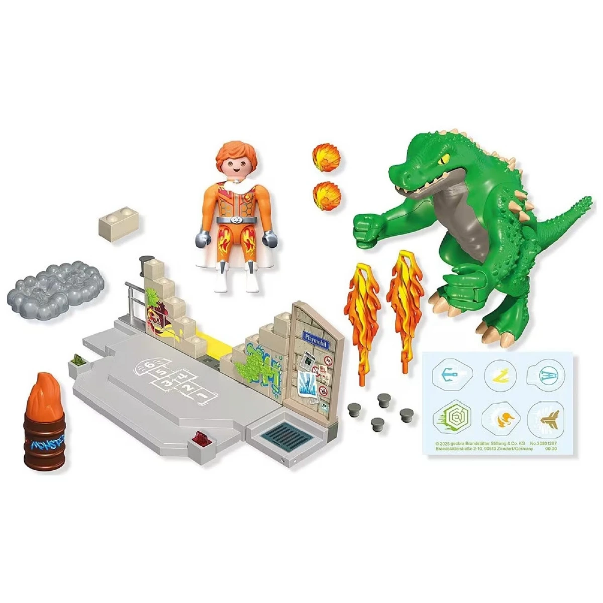 PLAYMOBIL ΥΠΕΡΗΡΩΑΣ ΕΝΑΝΤΙΟΝ ΤΗΣ ΓΙΓΑΝΤΙΑΙΑΣ ΣΑΥΡΑ 71831