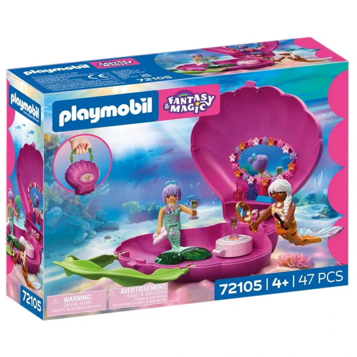 PLAYMOBIL PB ΤΣΑΝΤΑ ΚΟΧΥΛΙ ΣΑΛΟΝΙ ΟΜΟΡΦΙΑΣ ΝΟ 72105