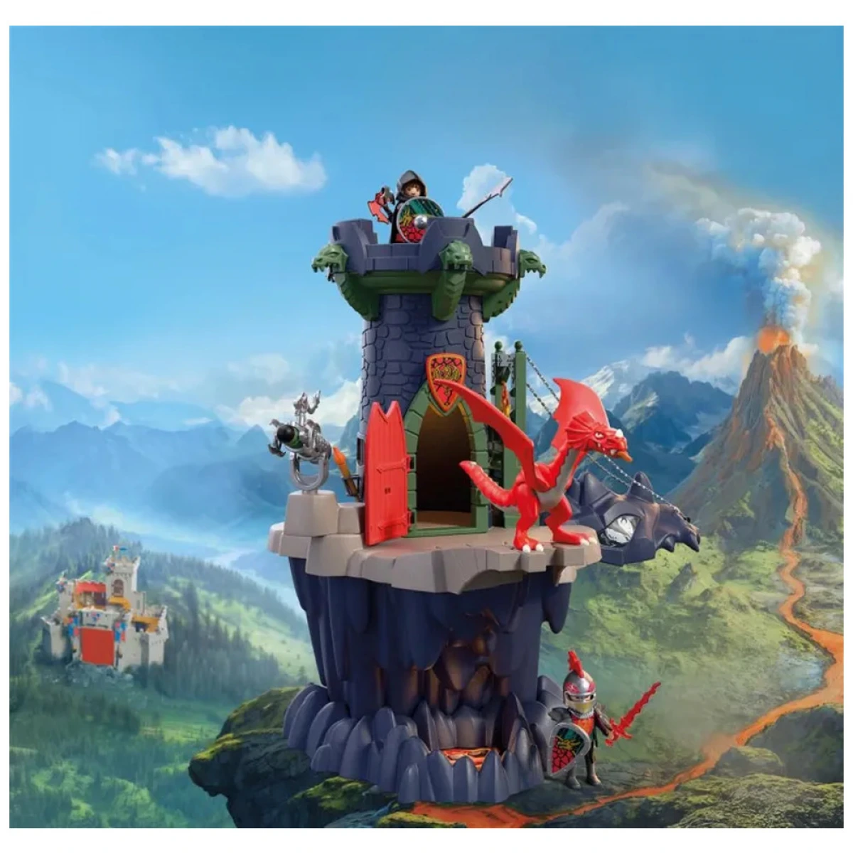PLAYMOBIL ΠΥΡΓΟΣ ΙΠΠΟΤΩΝ ΔΡΑΚΟΥ 72113