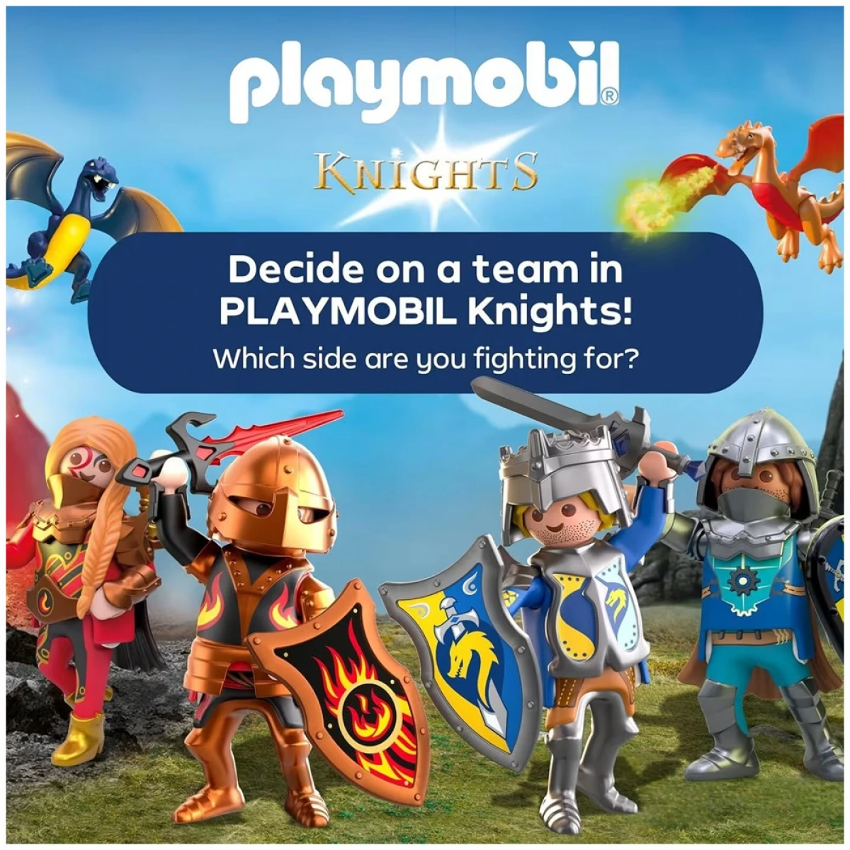 PLAYMOBIL ΛΕΟΝΤΟΚΑΡΔΟΣ ΙΠΠΟΤΗΣ ΚΑΙ ΤΡΟΛ ΜΕ ΘΗΣΑΥΡΟ 72116