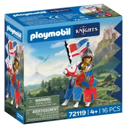 PLAYMOBIL ΑΡΧΗΓΟΣ ΛΕΟΝΤΟΚΑΡΔΩΝ ΙΠΠΟΤΩΝ ΜΕ ΑΛΟΓΟ 72119