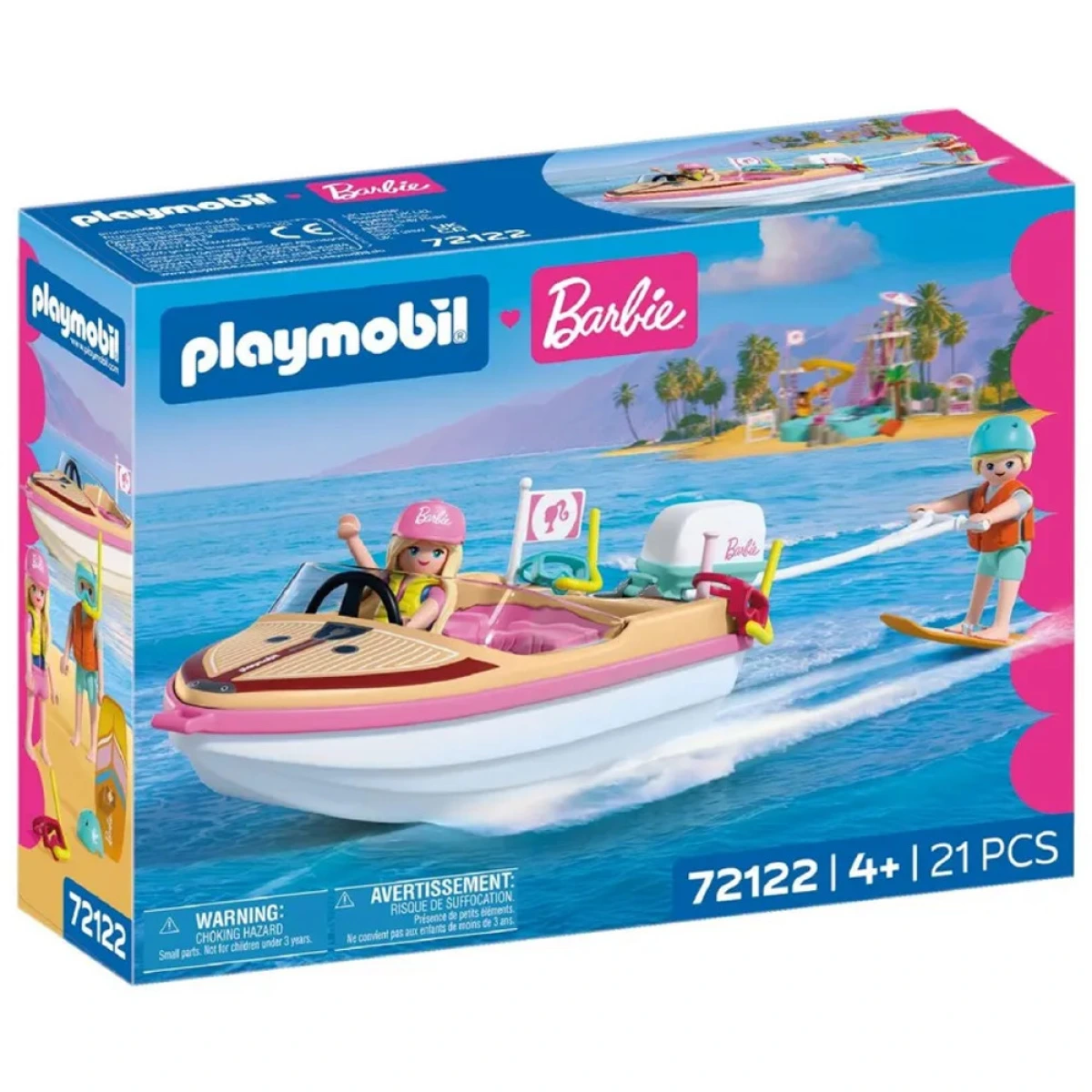 PLAYMOBIL BARBIE ΤΑΧΥΠΛΟΟ ΣΚΑΦΟΣ 72122