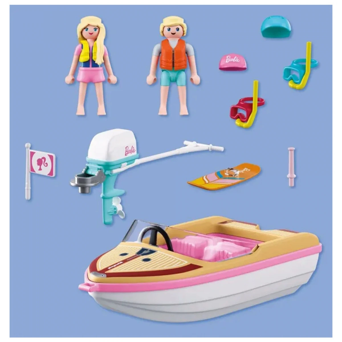PLAYMOBIL BARBIE ΤΑΧΥΠΛΟΟ ΣΚΑΦΟΣ 72122