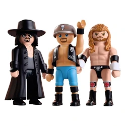 PLAYMOBIL WWE ΤΡΕΙΣ ΠΑΛΑΙΣΤΕΣ ΤΗΣ ATTITUDE ERA 71957