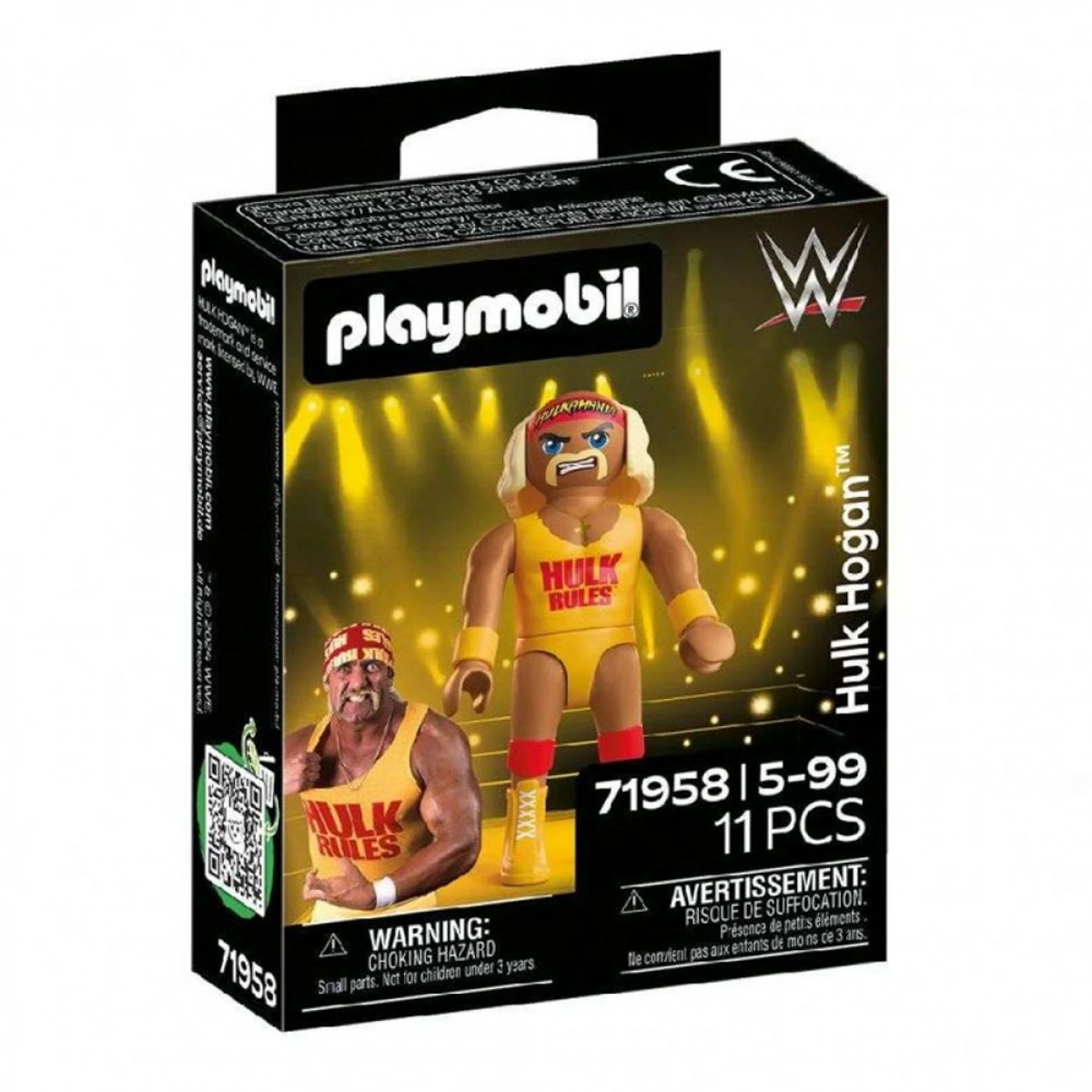 PLAYMOBIL WWE HULK HOGAN 71958