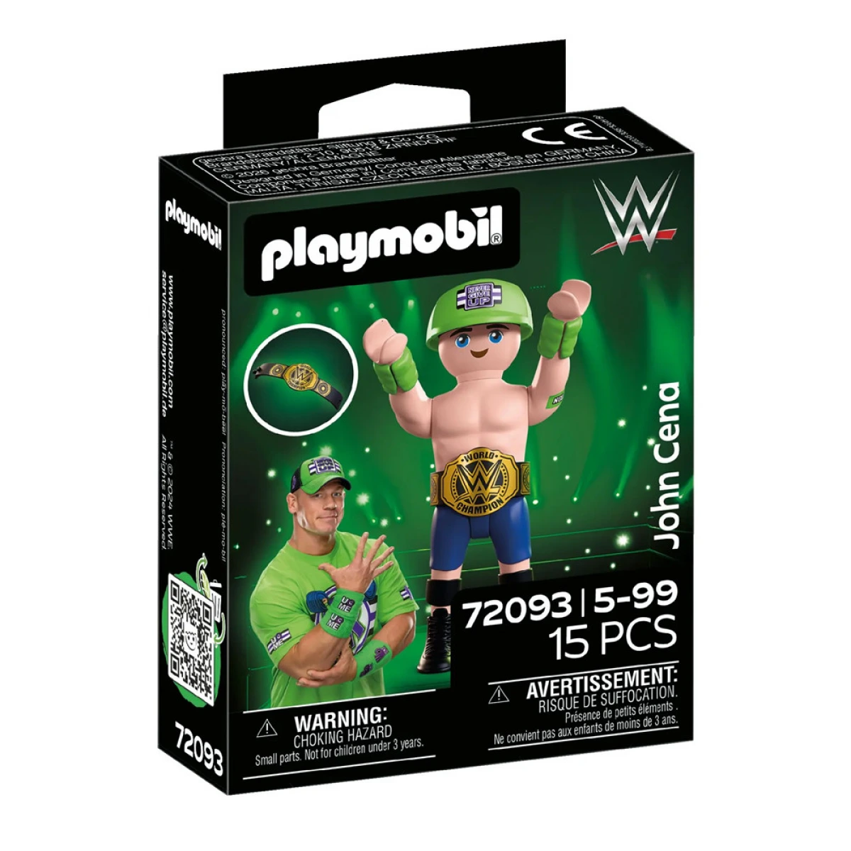 PLAYMOBIL WWE JOHN CENA 72093