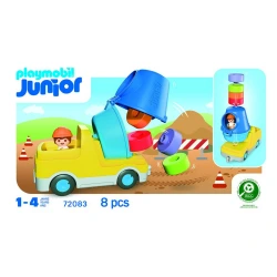 PLAYMOBIL JUNIOR ΜΠΕΤΟΝΙΕΡΑ ΜΕ ΕΡΓΑΤΗ 72083
