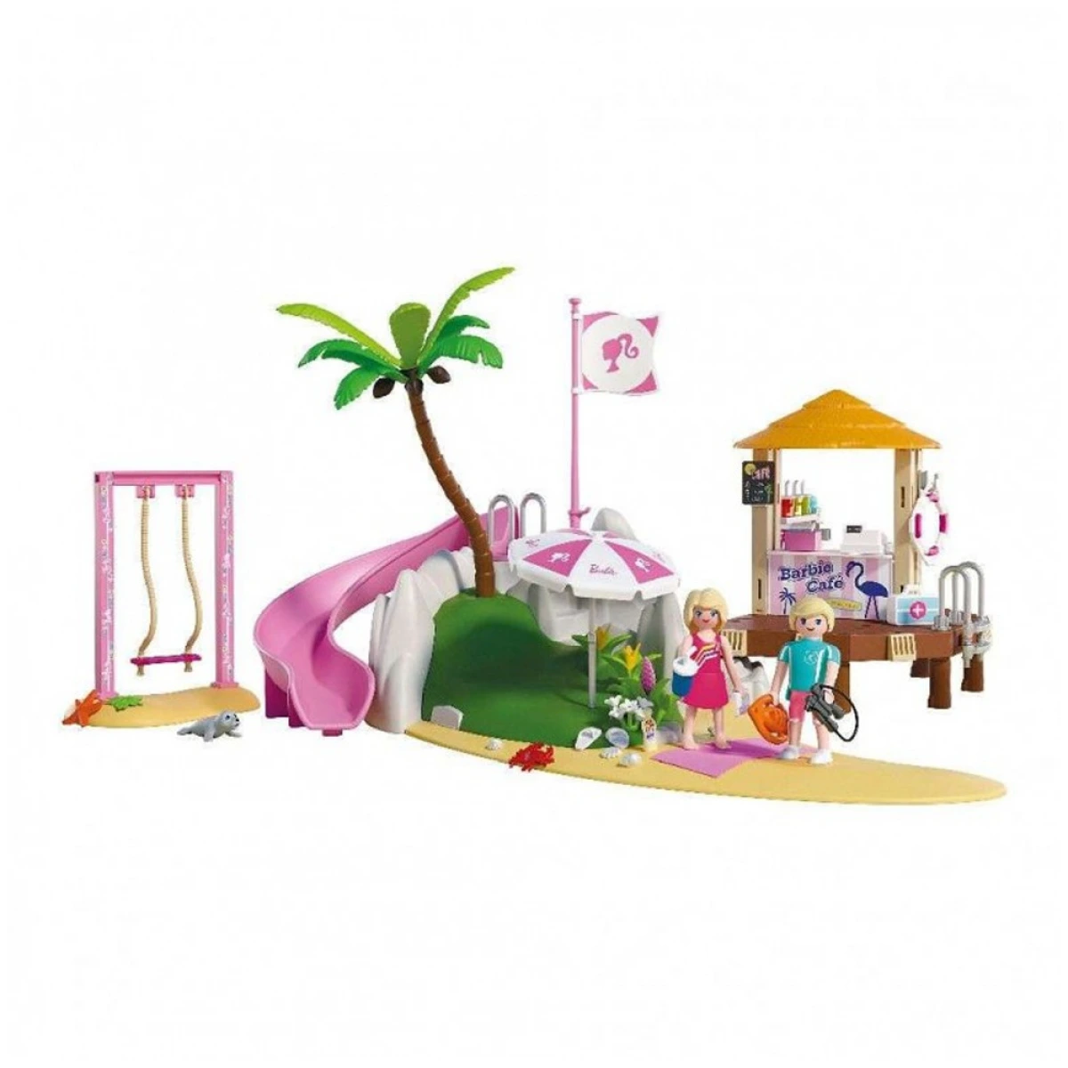 PLAYMOBIL X BARBIE BEACH BAR 72121