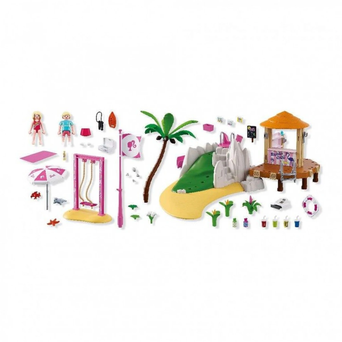 PLAYMOBIL X BARBIE BEACH BAR 72121