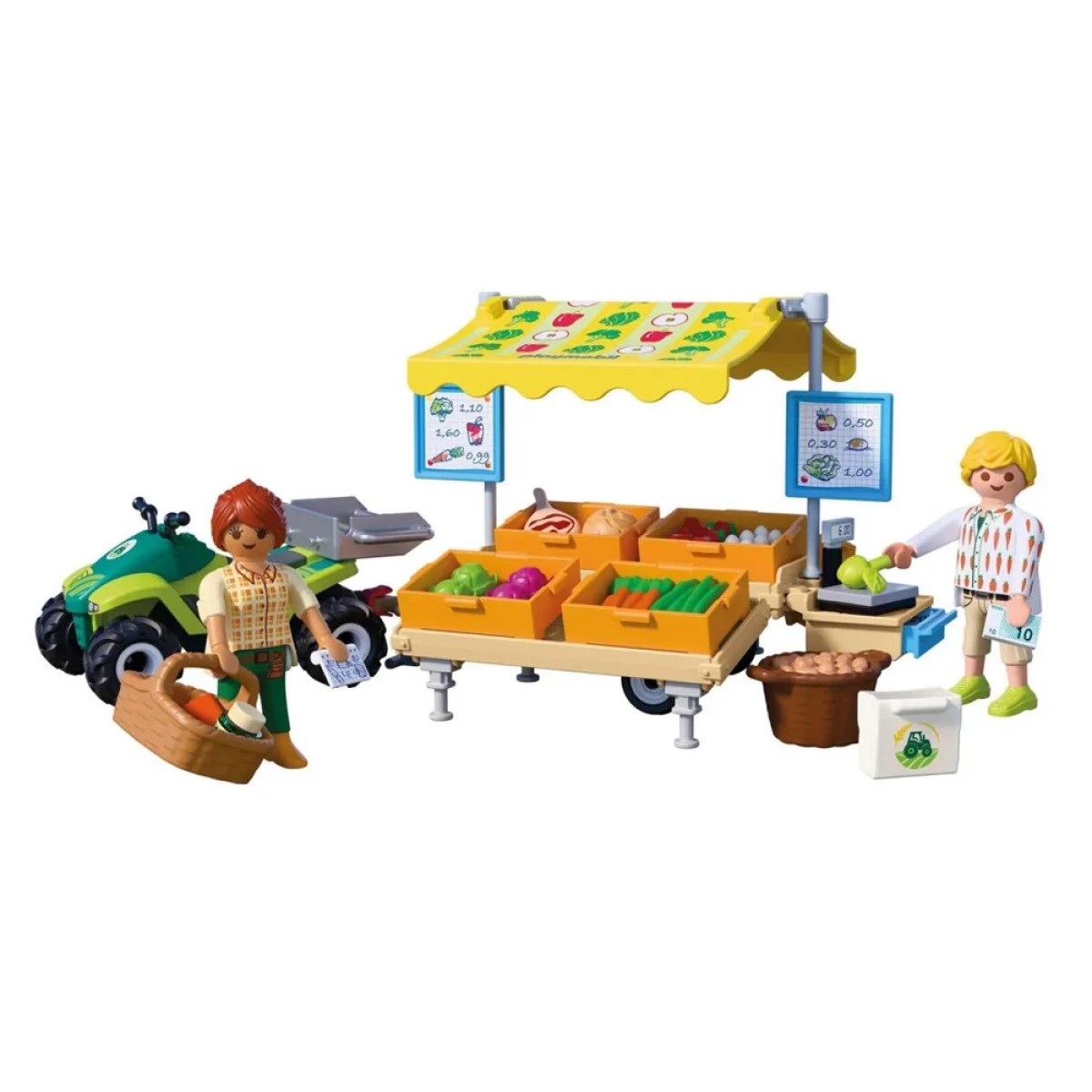PLAYMOBIL ΥΠΑΙΘΡΙΟΣ ΠΑΓΚΟΣ ΛΑΧΑΝΙΚΩΝ 72164
