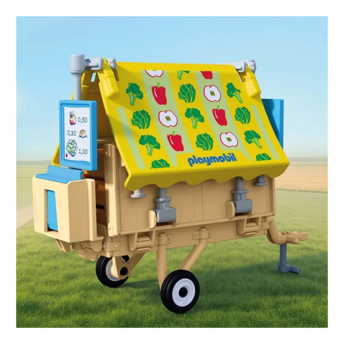 PLAYMOBIL ΥΠΑΙΘΡΙΟΣ ΠΑΓΚΟΣ ΛΑΧΑΝΙΚΩΝ 72164
