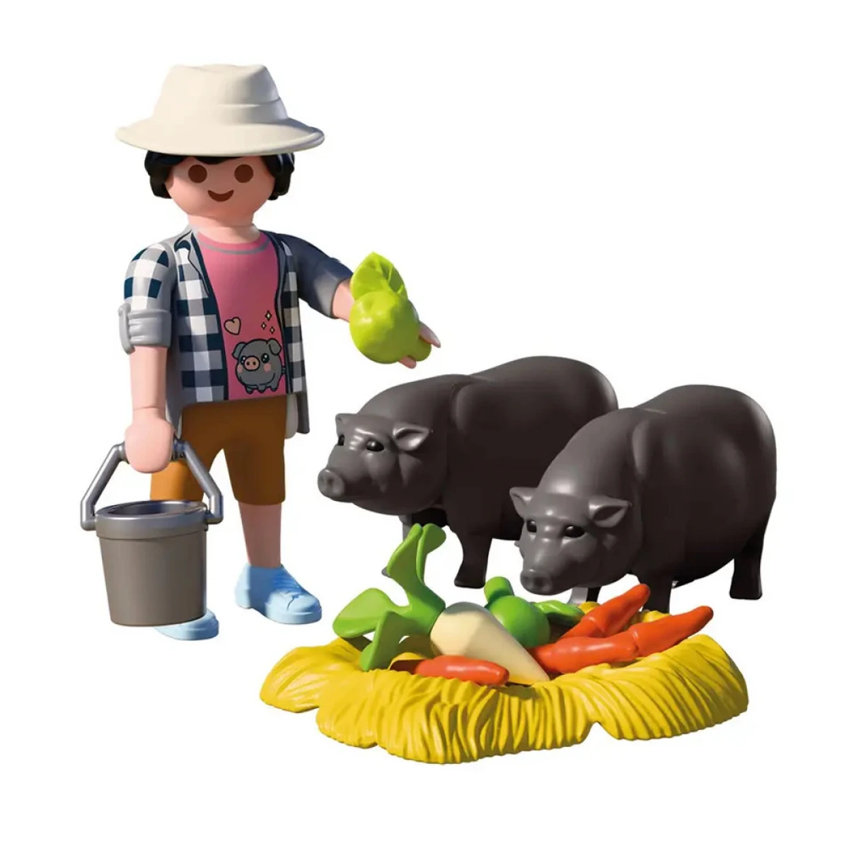 PLAYMOBIL AΓΡΟΤΗΣ ΜΕ ΒΙΕΤΝΑΜΕΖΙΚΑ ΓΟΥΡΟΥΝΑΚΙΑ 72171