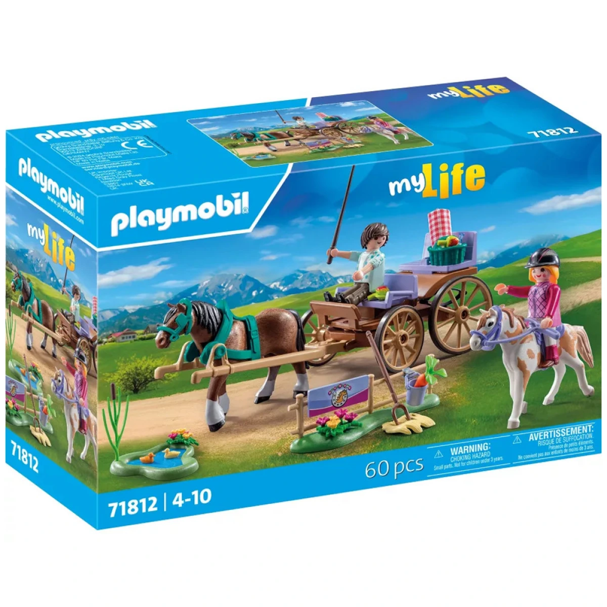 PLAYMOBIL ΒΟΛΤΑ ΜΕ ΤΗΝ ΑΜΑΞΑ ΣΤΗΝ ΥΠΑΙΘΡΟ 71812