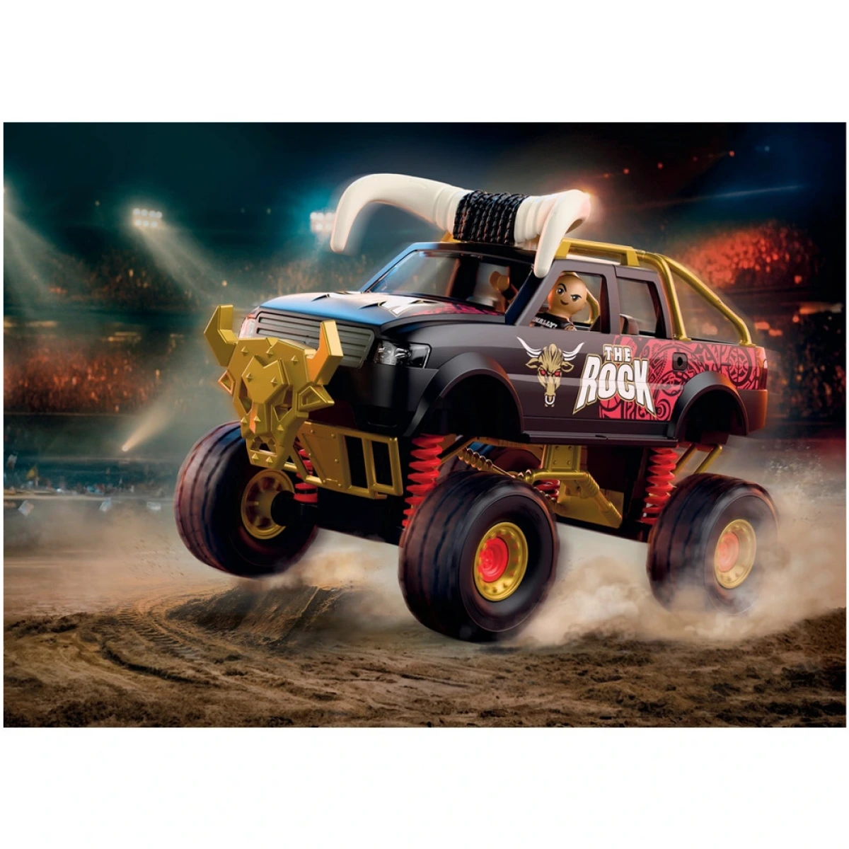 PLAYMOBIL WWE ΤΟ ΦΟΡΤΗΓΟ ΤΟΥ ROCK 71955