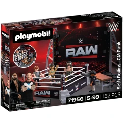 PLAYMOBIL WWE SETH ROLLINS & CM PUNK ΣΤΟ ΡΙΝΓΚ 71956