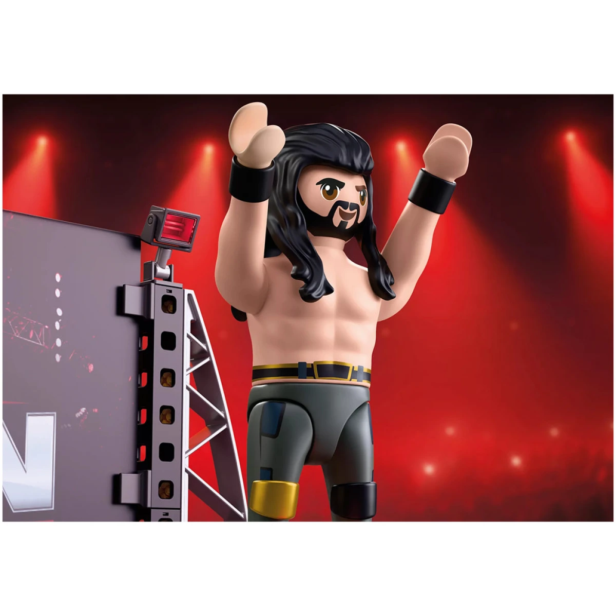 PLAYMOBIL WWE SETH ROLLINS & CM PUNK ΣΤΟ ΡΙΝΓΚ 71956