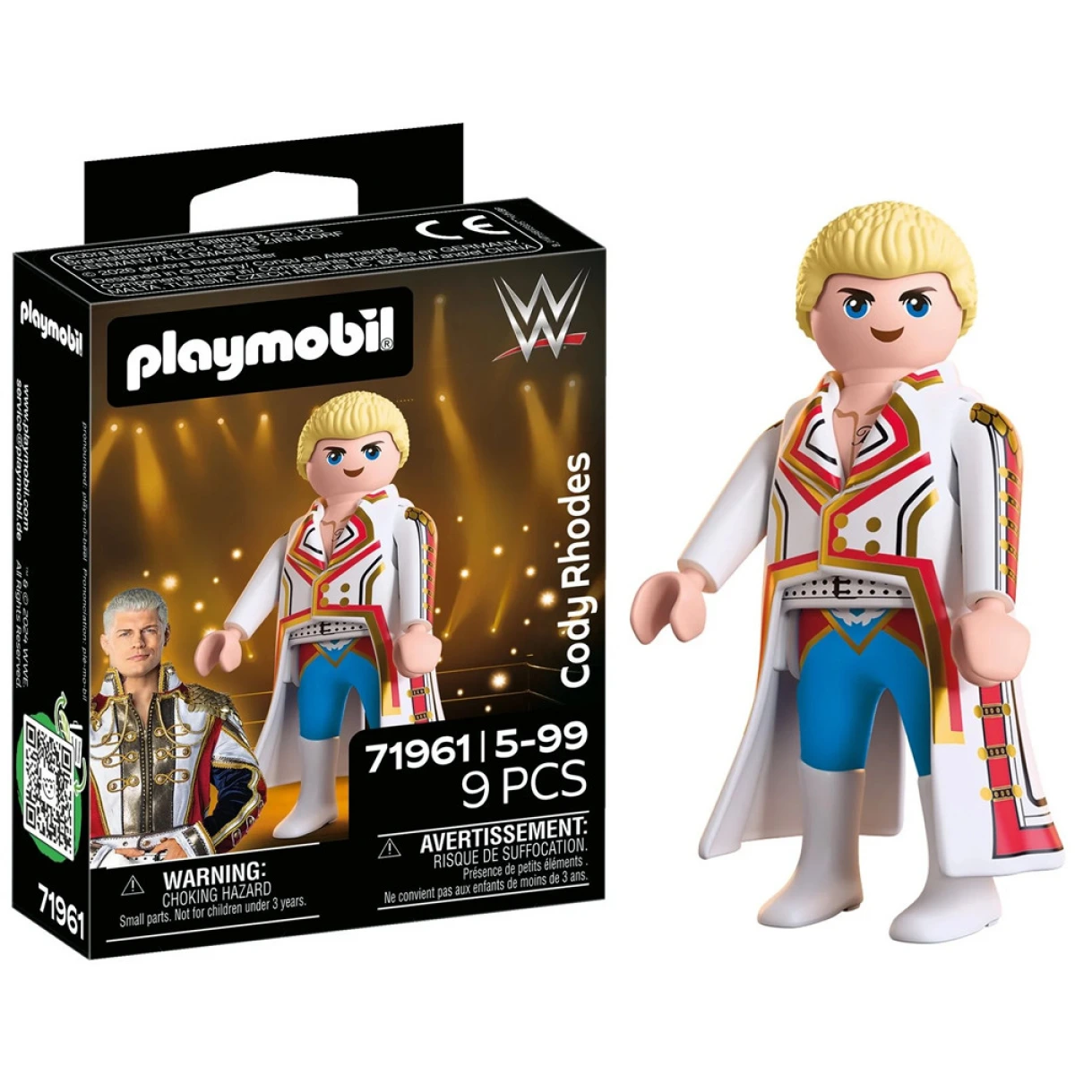 PLAYMOBIL WWE CODY RHODES 71961