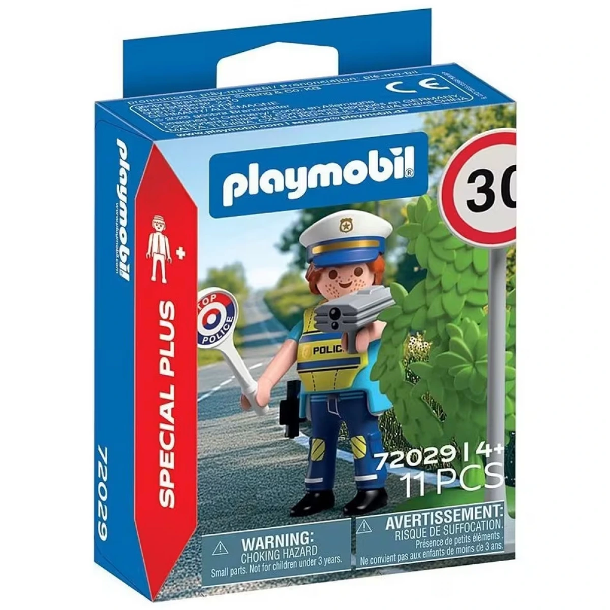 PLAYMOBIL SPECIAL PLUS ΑΣΤΥΝΟΜΙΚΟΣ ΜΕ ΡΑΝΤΑΡ ΤΑΧΥΤΗΤΑΣ 72029