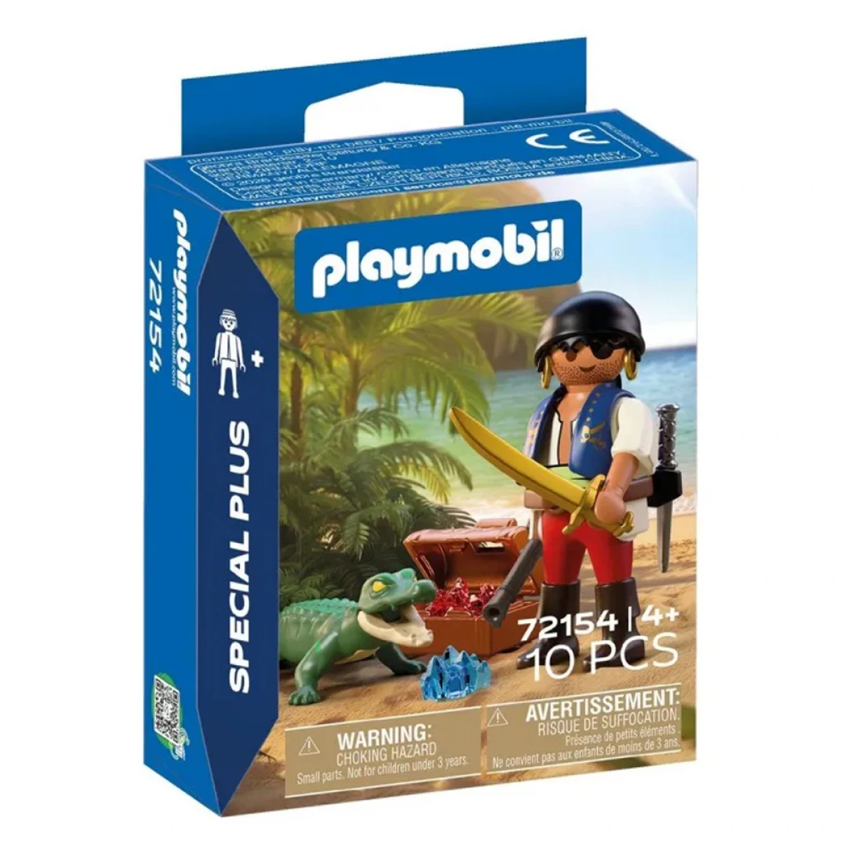 PLAYMOBIL ΠΕΙΡΑΤΗΣ ΕΝΑΝΤΙΟΝ ΑΛΙΓΑΤΟΡΑ 72154