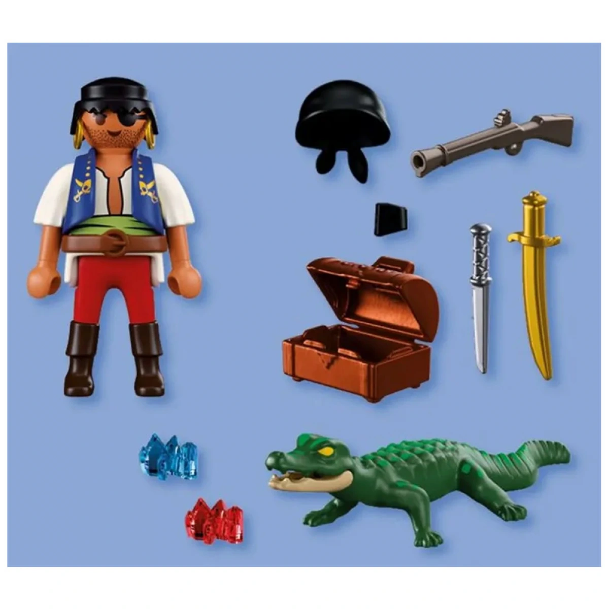 PLAYMOBIL ΠΕΙΡΑΤΗΣ ΕΝΑΝΤΙΟΝ ΑΛΙΓΑΤΟΡΑ 72154