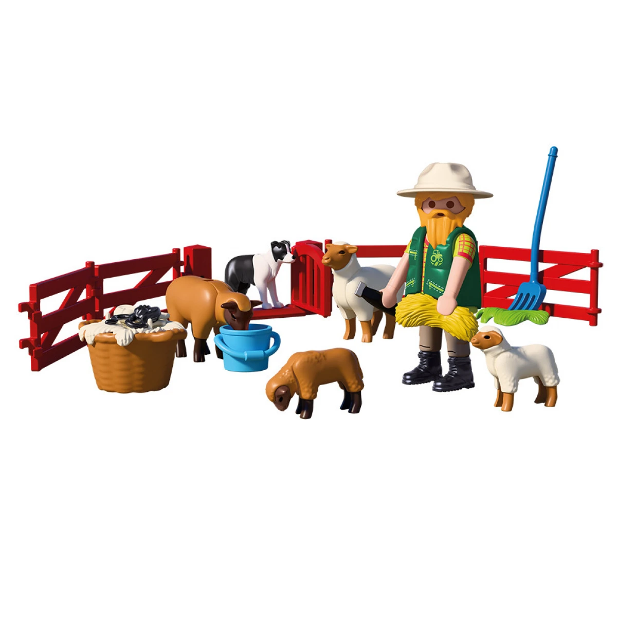 PLAYMOBIL ΒΟΣΚΟΣ ΜΕ ΤΟ ΚΟΠΑΔΙ ΤΟΥ 72169