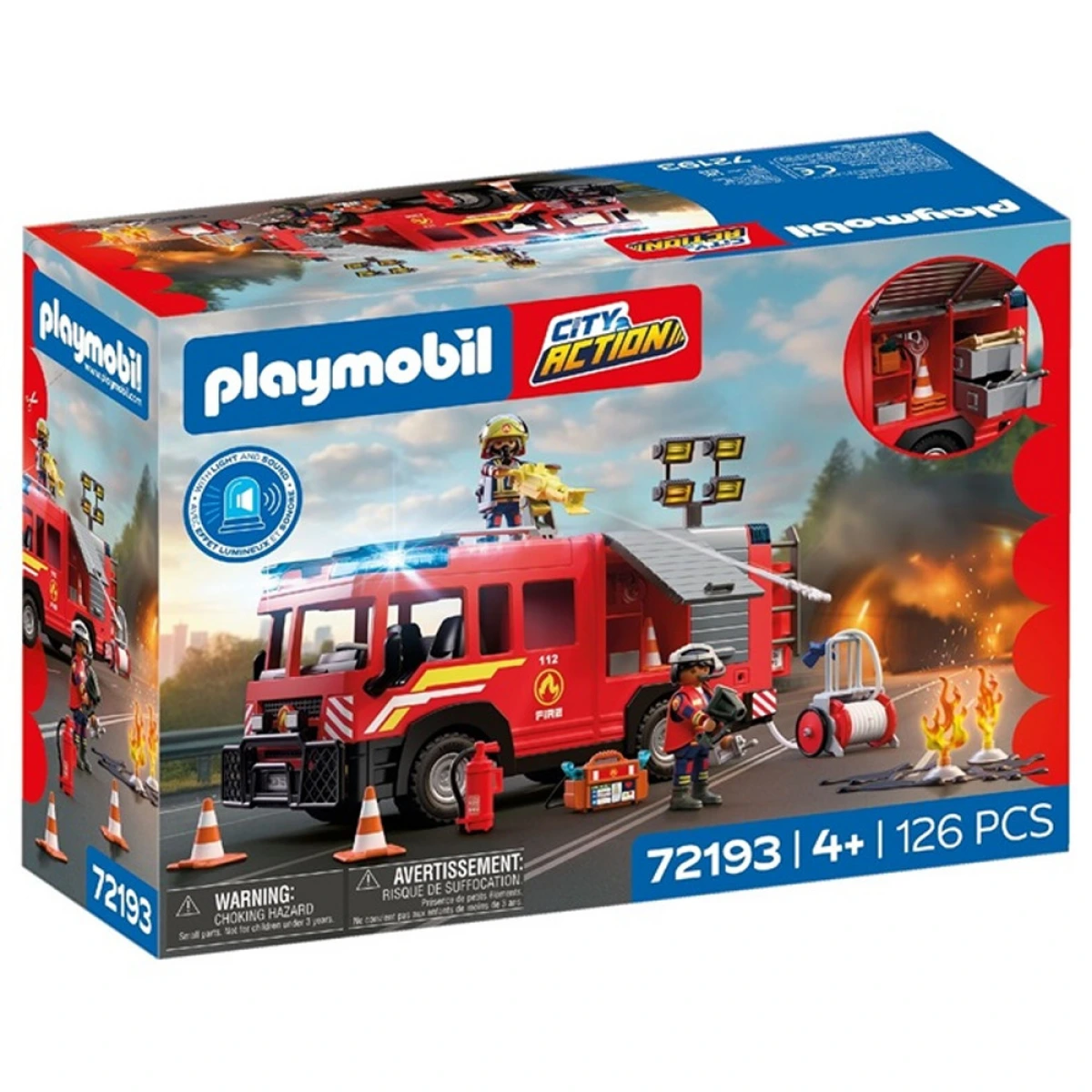 PLAYMOBIL ΠΥΡΟΣΒΕΣΤΙΚΟ ΟΧΗΜΑ ΔΙΑΣΩΣΗΣ 72193