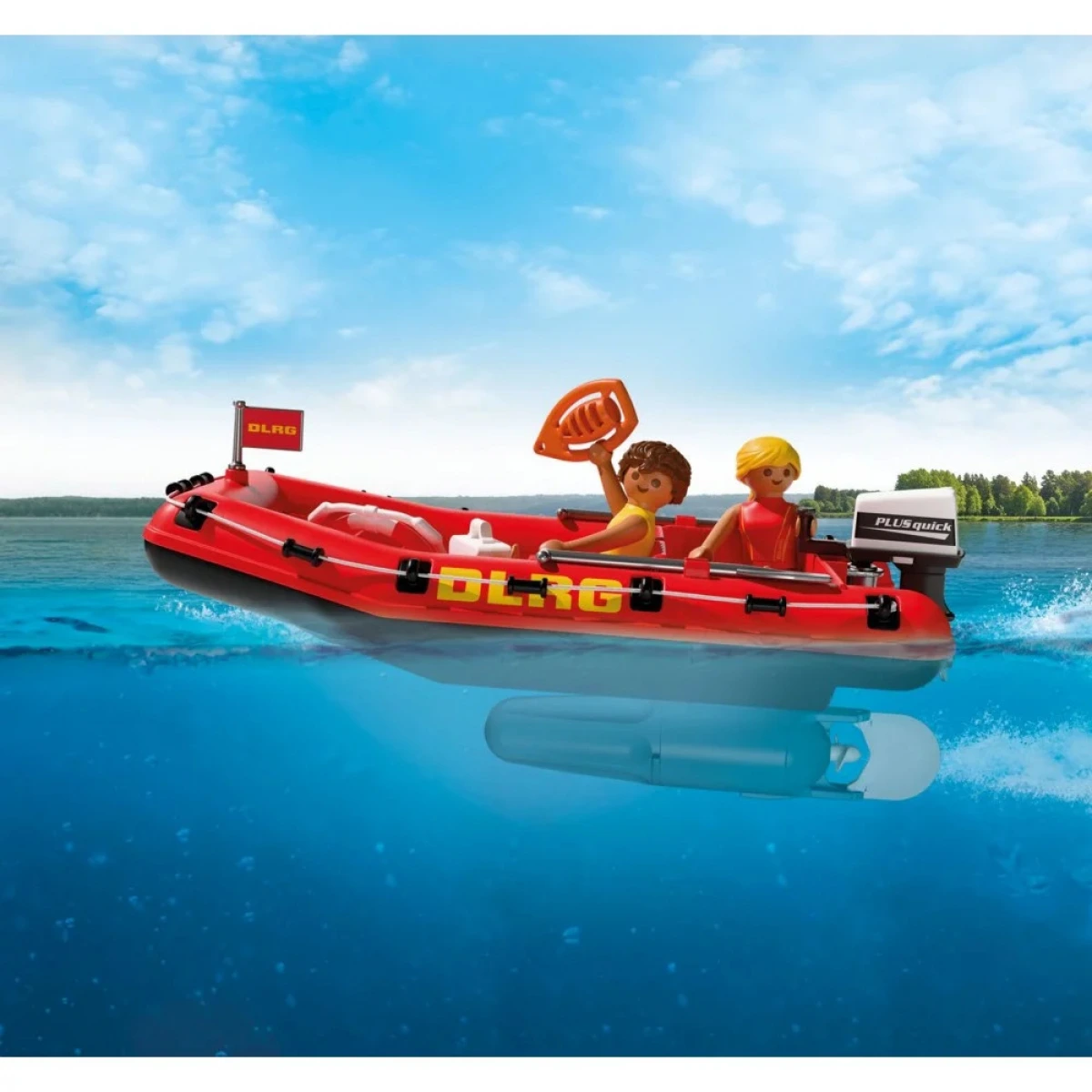 PLAYMOBIL ΝΑΥΑΓΟΣΩΣΤΙΚΗ ΛΕΜΒΟΣ 72280