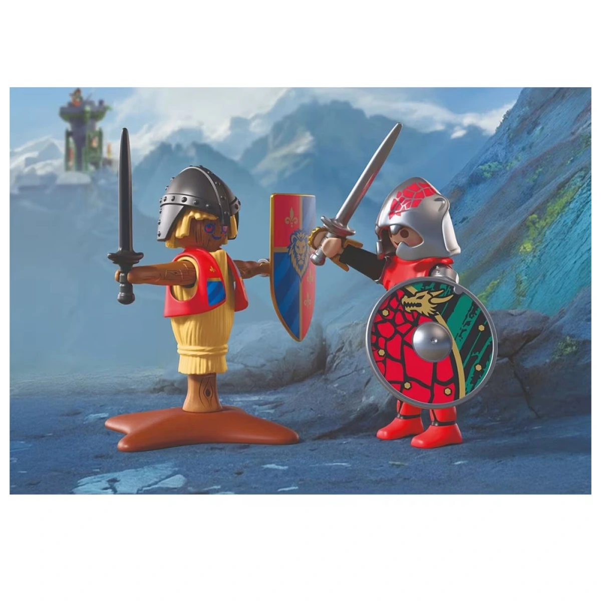 PLAYMOBIL ΣΤΙΒΟΣ ΜΑΧΗΣ ΙΠΠΟΤΩΝ ΔΡΑΚΟΥ 72213