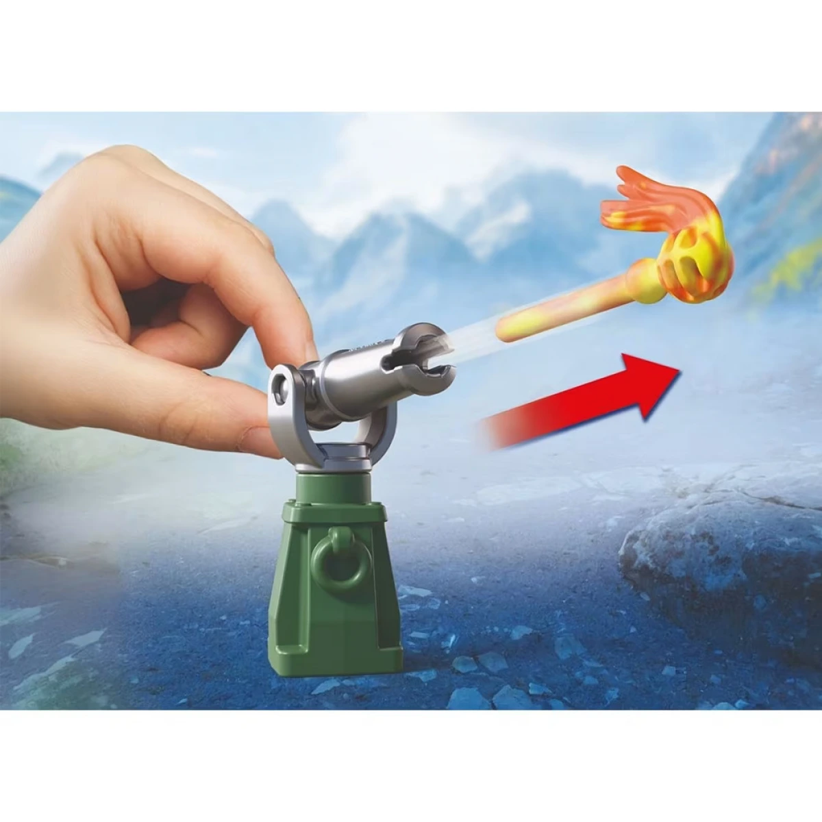 PLAYMOBIL ΣΤΙΒΟΣ ΜΑΧΗΣ ΙΠΠΟΤΩΝ ΔΡΑΚΟΥ 72213