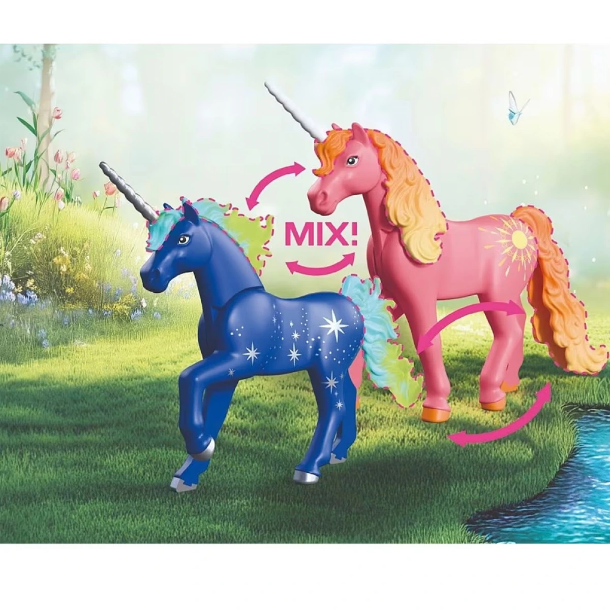 PLAYMOBIL ΜΟΝΟΚΕΡΟΣ ΦΕΓΓΑΡΟΛΟΥΣΤΟΣ ΚΑΙ ΝΕΡΑΙΔΑ 72217